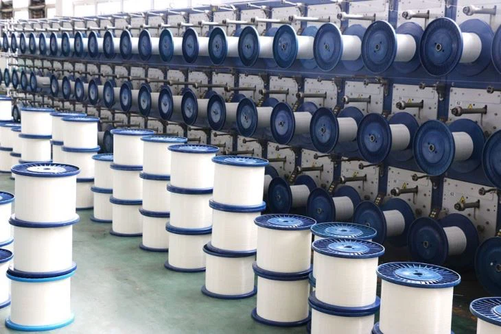 0.50mm 0.68mm Polyester Mono Filament Yarn For Zipper Teeth